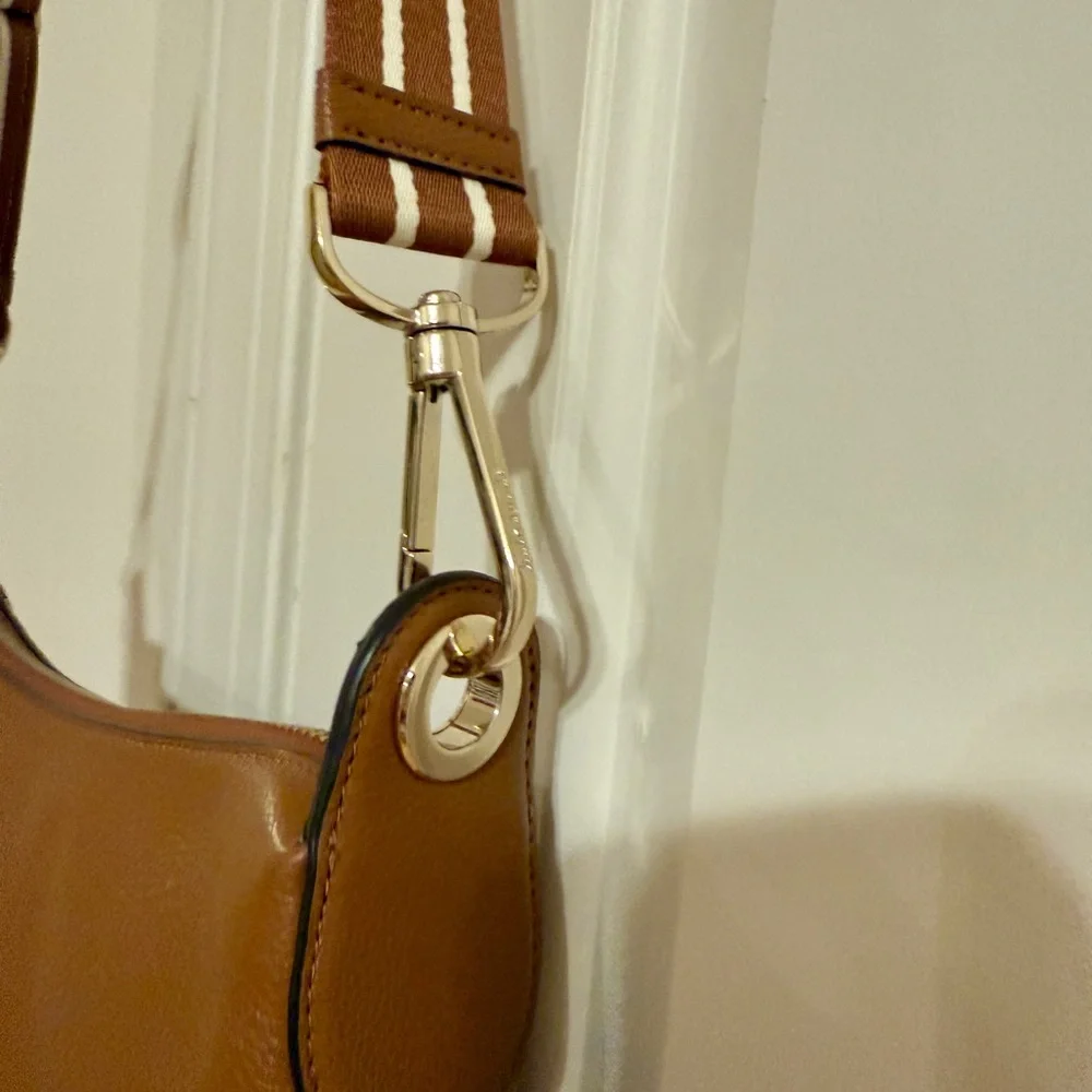 Kate Spade New York Rosie Large pebbled leather brown crossbody bag - Picture 8 of 13